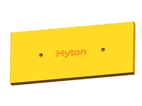 Hardox çelik koruma plakası takımı NP1213 lt1213 darbeli kırıcı aşınma parçaları