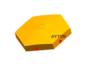 Hyton Distrutor Plate CV117 VSI Sandvik Dikey Darbeli Kırıcı Yedek Parçalarını Uygulayın